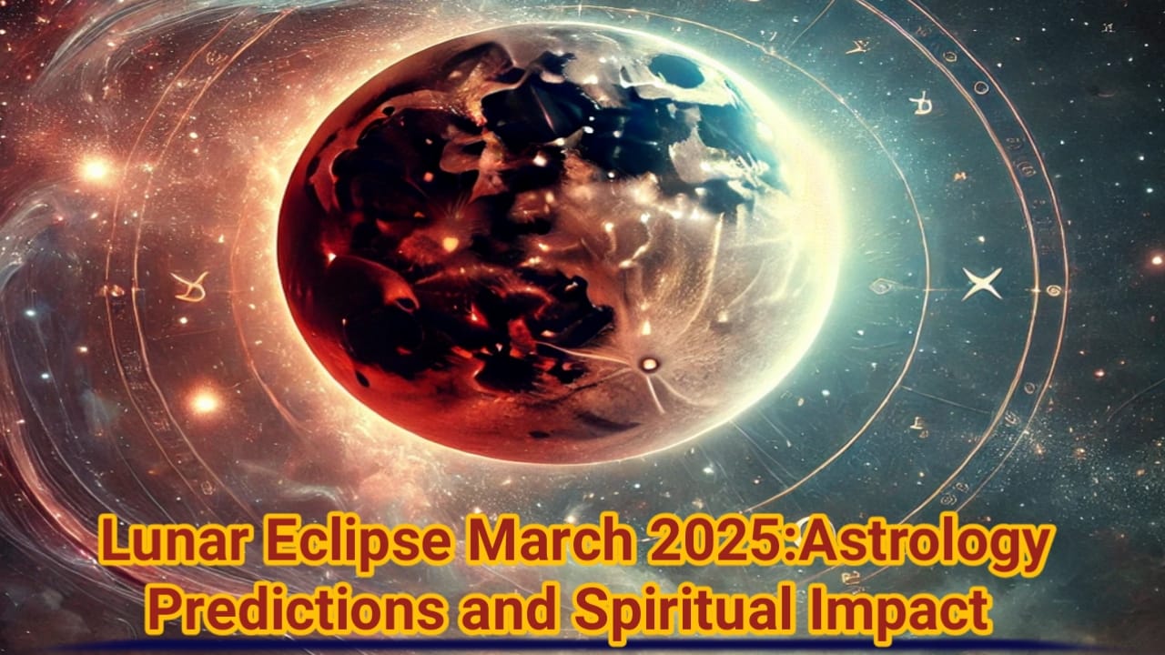 Lunar Eclipse March 2025:Astrology Predictions and Spiritual Impact