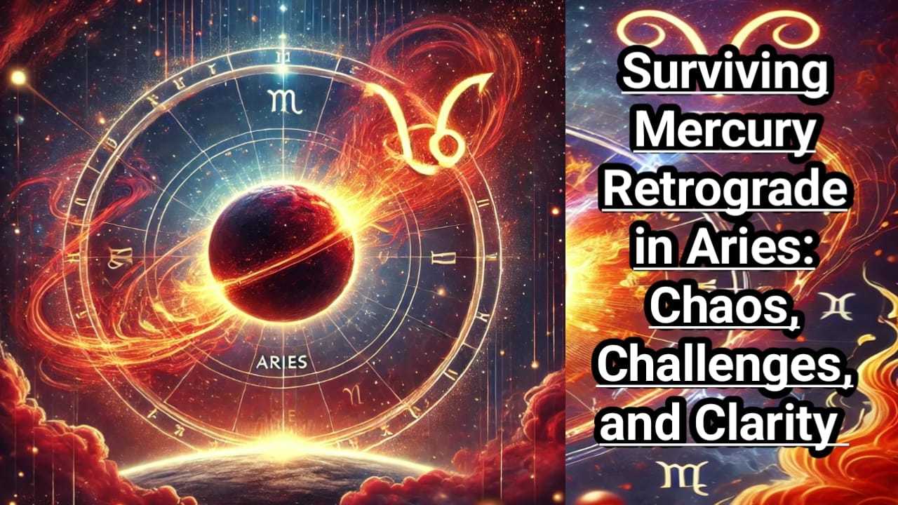 Surviving Mercury Retrograde in Aries: Chaos, Challenges, and Clarity