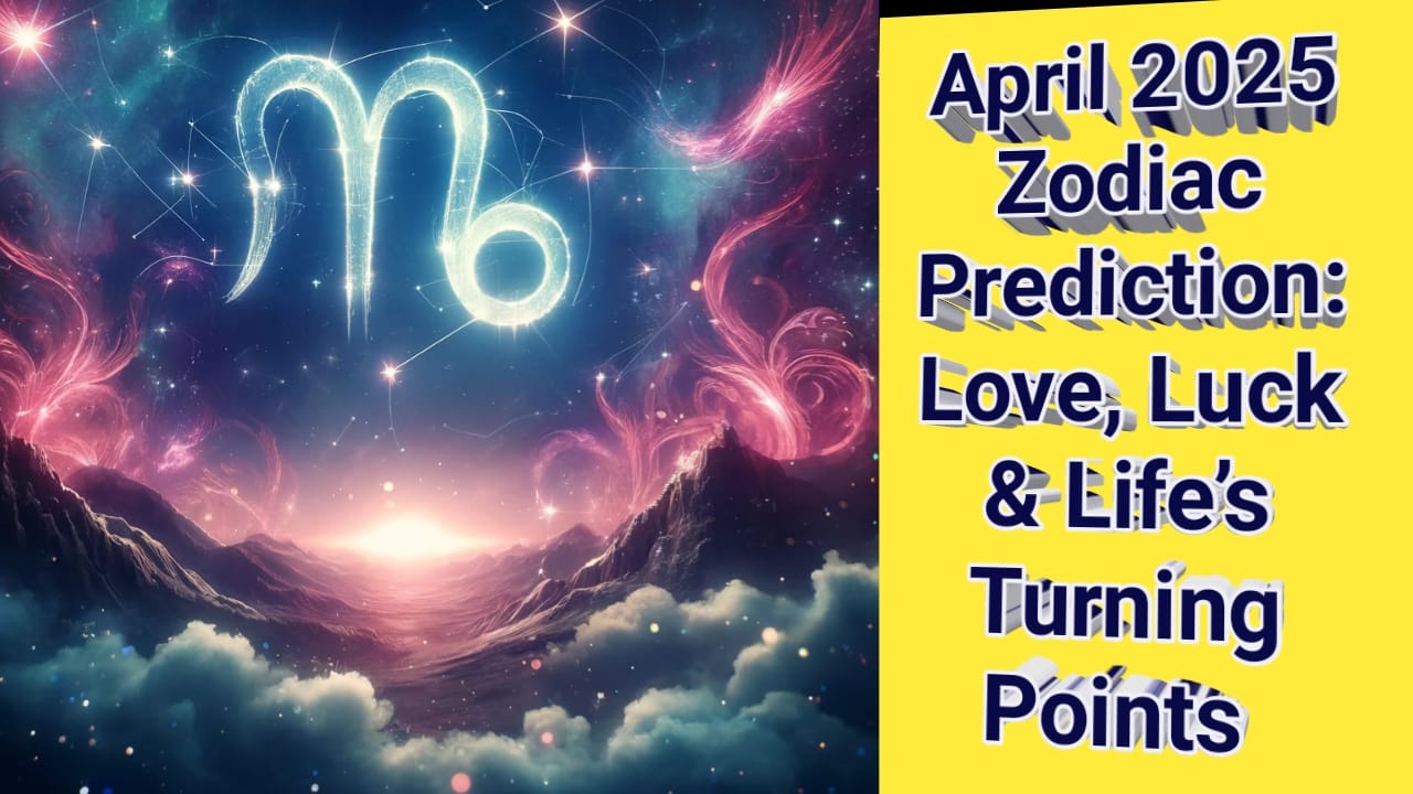April 2025 Zodiac Prediction:Love, Luck & Life’s Turning Points
