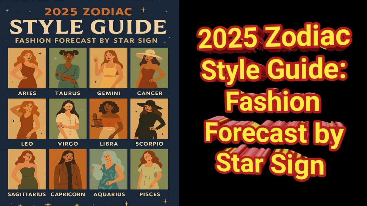 2025 Zodiac Style Guide: Fashion Forecast by Star Sign