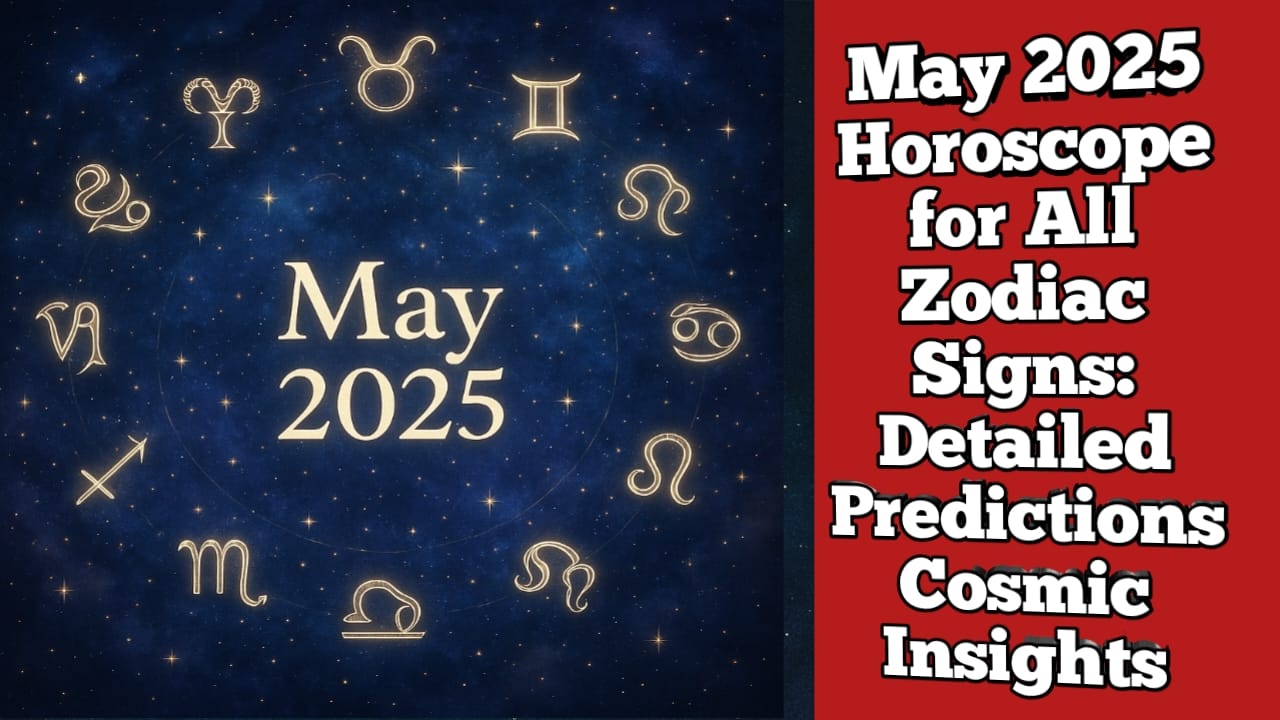 May 2025 Horoscope for All Zodiac Signs: Detailed Predictions Cosmic Insights