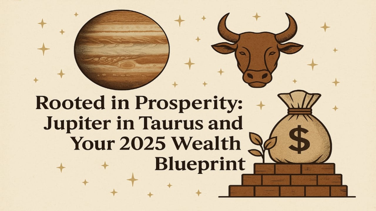 Rooted in Prosperity: Jupiter in Taurus and Your 2025 Wealth Blueprint