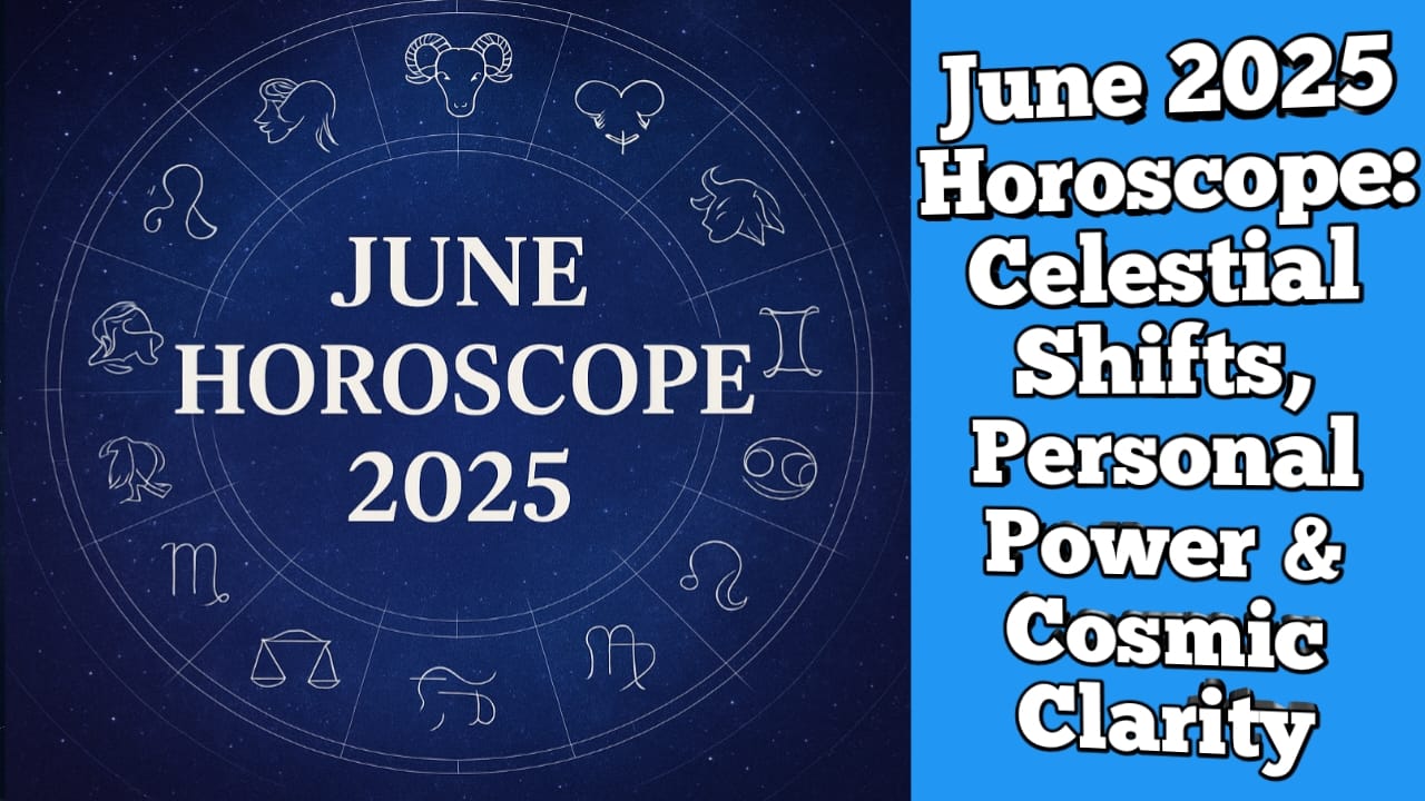 June 2025 Horoscope: Celestial Shifts, Personal Power & Cosmic Clarity