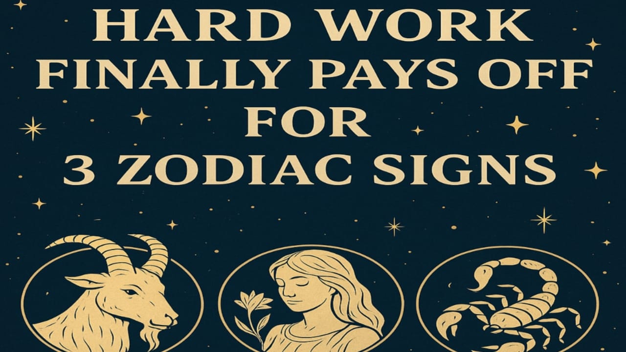 Hard Work Finally Pays Off for These 3 Zodiac Signs
