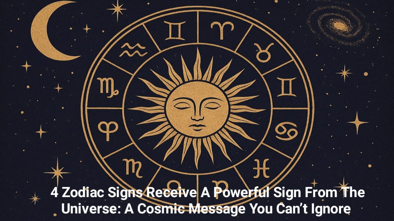 4 Zodiac Signs Receive A Powerful Sign From The Universe: A Cosmic Message You Can’t Ignore